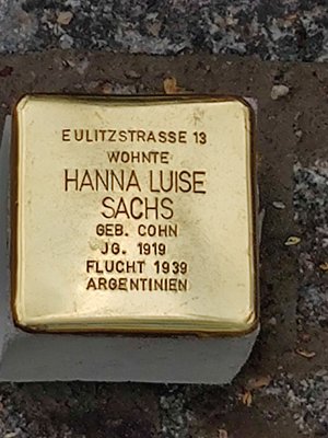 Stolpersteine mahnen auch in Chemnitz - Eine Initiative der VVN BdA Chemnitz seit 2007