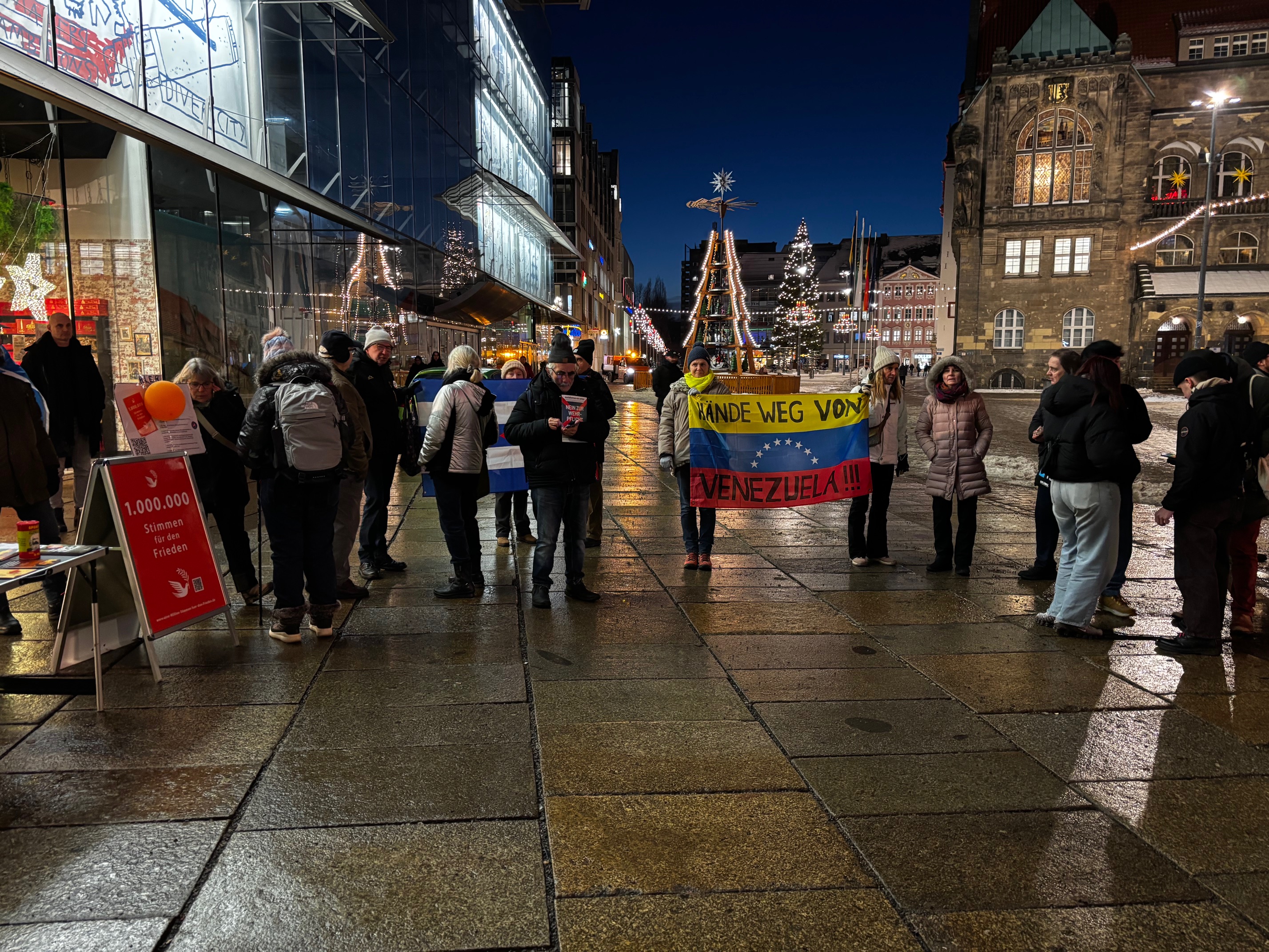 Hände weg von Venezuela